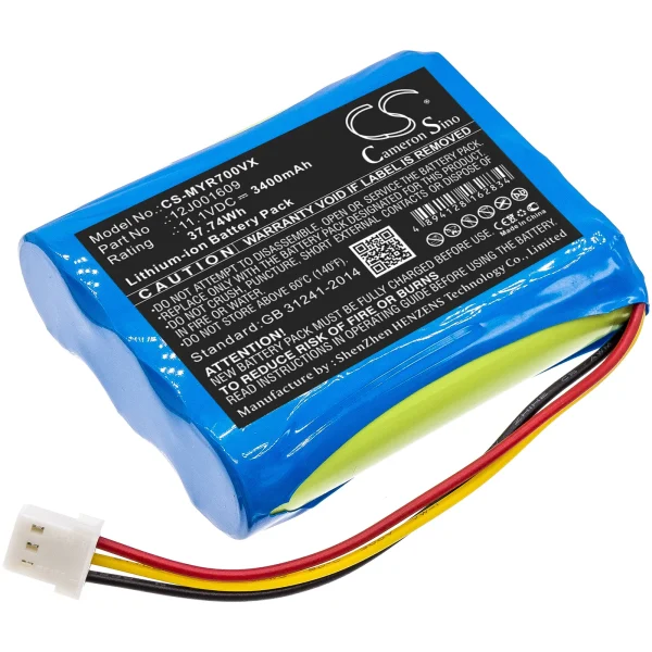 Moneual Everybot RS500, Everybot RS700 Series Replacement Battery 3400mAh / 37.74Wh - Image 3