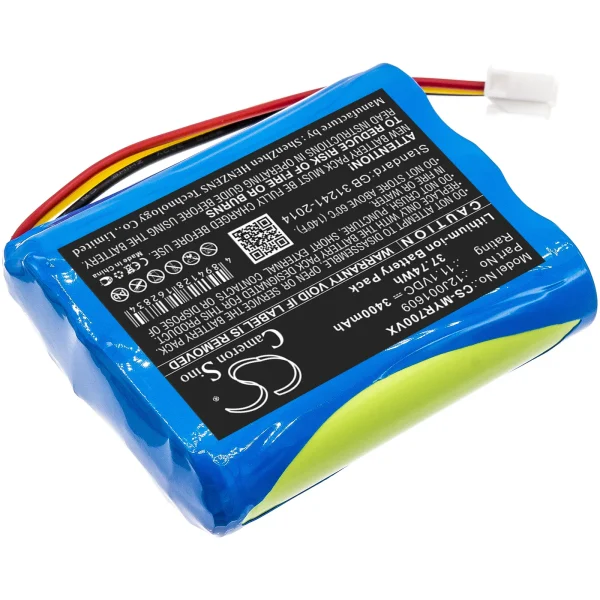 Moneual Everybot RS500, Everybot RS700 Series Replacement Battery 3400mAh / 37.74Wh - Image 4