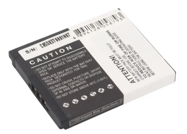 Canon ELPH 110 HS, ELPH 340 HS, IXUS 125, IXUS 125 HS, IXUS 125HS, IXUS 127, IXUS 130, IXUS 132 Series Replacement Battery 680mAh / 2.52Wh - Image 4