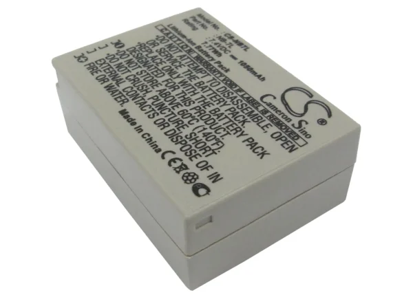 Canon PowerShot G10, PowerShot G10 IS, PowerShot G11, PowerShot G12 Series Replacement Battery 1050mAh - Image 5