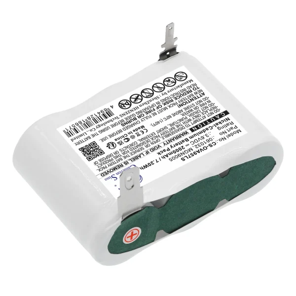 Legrand 61032,62540,62544,62560,62562,121420,134896 Series Replacement Battery 2000mAh / 7.20Wh - Image 3