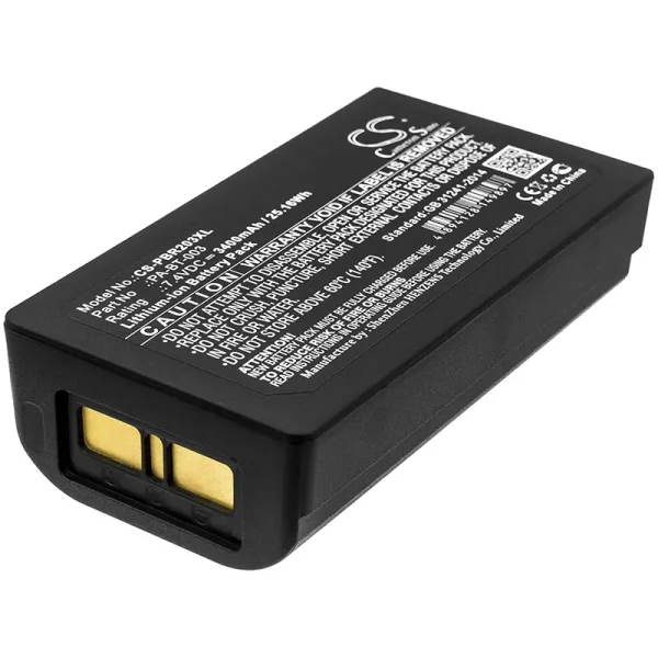 Brother RJ-2030, RJ-2050, RJ-2140, RJ-2150 Replacement Battery 3400mAh / 25.16Wh - Image 3