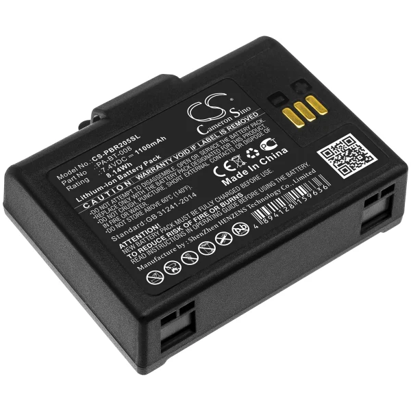 Brother RJ-2035B, RJ-2055WB Replacement Battery 1100mAh / 8.14Wh - Image 2