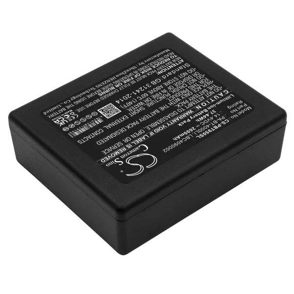 Brother P touch P 950 NW RuggedJet RJ , PA-BB-001, PA-BB-002, PT-D800W, PT-E800T/TK, PT-E850TKW Replacement Battery 2600mAh / 37.44Wh - Image 2