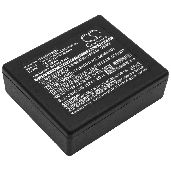 Brother P touch P 950 NW RuggedJet RJ , PA-BB-001, PA-BB-002, PT-D800W, PT-E800T/TK, PT-E850TKW Replacement Battery 3400mAh / 48.96Wh - Image 4