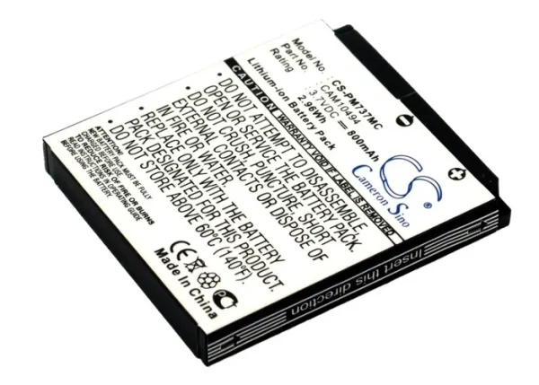 Polaroid M737, M737T, T737 Series Replacement Battery 800mAh - Image 5