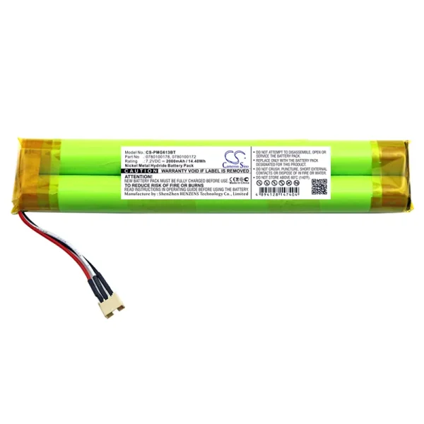 Paradox Magellan MG6060, MG6060 Control Panel, MG6130, MG6130 Control Panel, MG6160, MG6160 Control Panel Series Replacement Battery 2000mAh / 14.40Wh