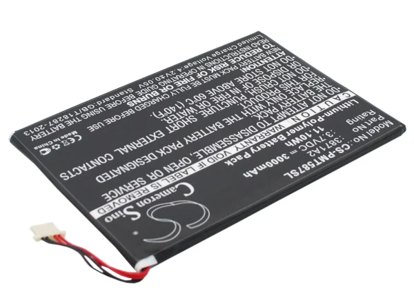 Prestigio Multipad 7.0 Ultra Duo, PMT5877C Replacement Battery 3000mAh / 11.10Wh - Image 2