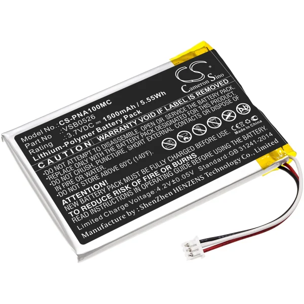 Panasonic HX-A100, HX-A100-H, HX-A1M, HX-A500, HX-A500-D, HX-A500-H Series Replacement Battery 1500mAh / 5.55Wh - Image 2