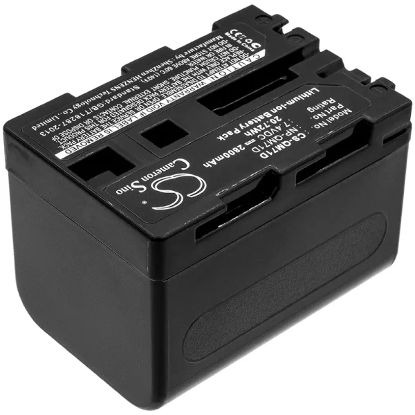 Sony CCD-TRV108, CCD-TRV108E, CCD-TRV116, CCD-TRV118, CCD-TRV126, CCD-TRV128 Series Replacement Battery 2800mAh - Image 2