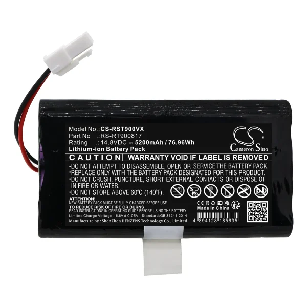 Rowenta RR8021, RR8037, RR8043, RR8147, RR8155 Series Replacement Battery 5200mAh / 76.96Wh