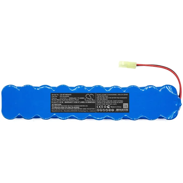 Rowenta RH8543019A0, RH8543019A1, RH8543019A2, RH8543019A3, RH8543019A4 Series Replacement Battery 3000mAh / 72.00Wh