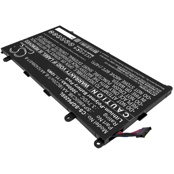 Samsung Galaxy Tab 7.0, P6200, P3110 Series Replacement Battery 3000mAh / 11.10Wh - Image 4