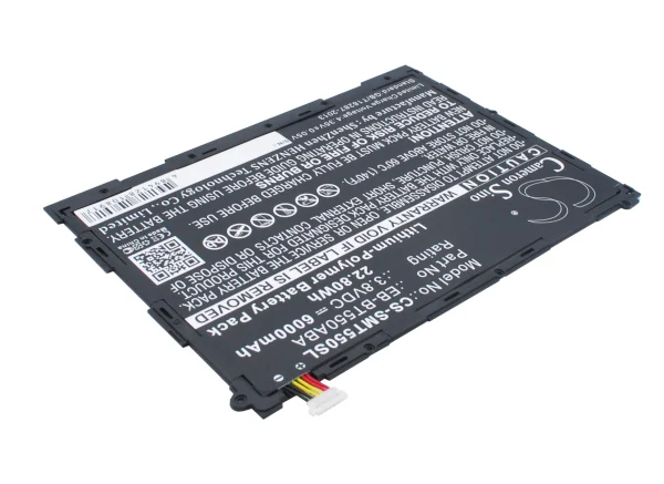 Samsung SM-T555C Replacement Battery 6000mAh / 22.80Wh - Image 6