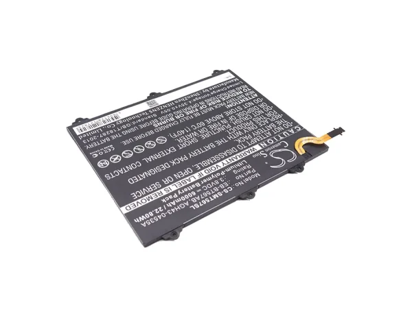 Samsung Galaxy Tab E 9.6 XLTE, SM-T560NU, SM-T567, SM-T567V Replacement Battery 6000mAh / 22.80Wh - Image 4