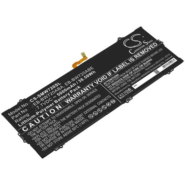 Samsung SM-W720 Replacement Battery 5000mAh / 38.50Wh - Image 4