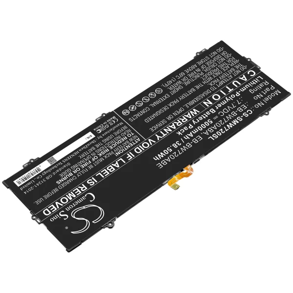 Samsung SM-W720 Replacement Battery 5000mAh / 38.50Wh - Image 2