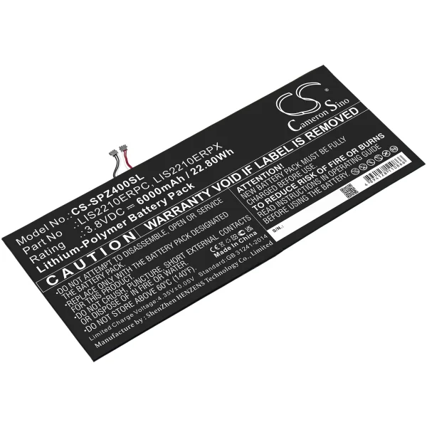 Sony SGP771, Xperia Z4 Tablet SGP712 Replacement Battery 6000mAh / 22.80Wh - Image 4