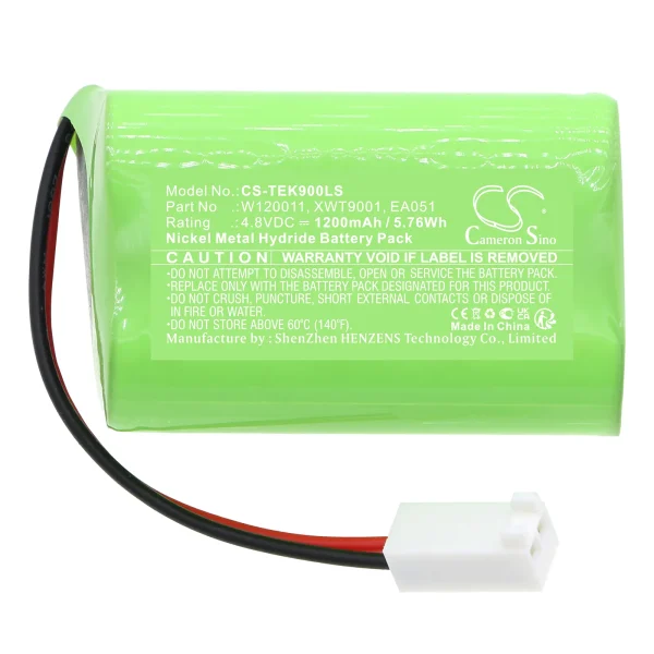 Teknoware ESC 90 Emergency Exit Light Series Replacement Battery 1200mAh / 5.76Wh