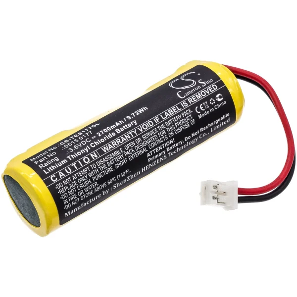 Testo  175-T1, 175-T2, 177 loggers Replacement Battery 2700mAh / 9.72Wh - Image 2