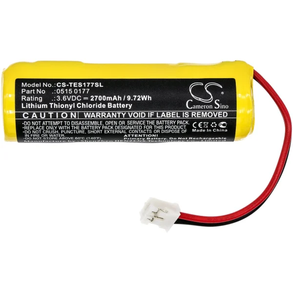 Testo  175-T1, 175-T2, 177 loggers Replacement Battery 2700mAh / 9.72Wh