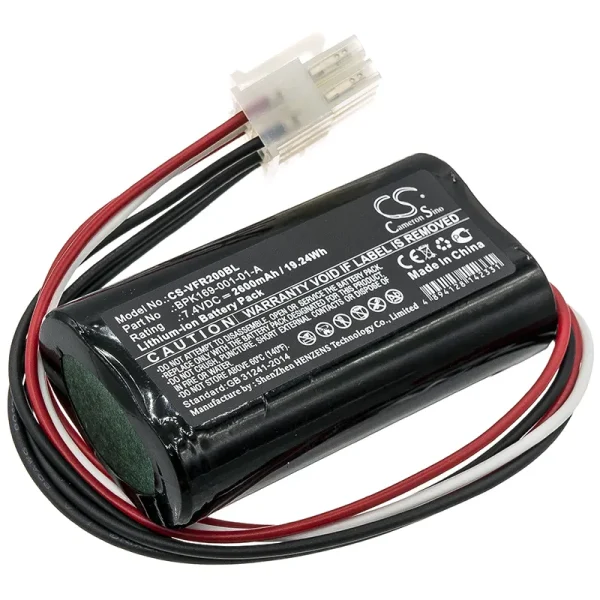 VeriFone PCA169-001-01, PCA169-404-01-A, Ruby 2, Ruby CI Replacement Battery 2600mAh / 19.24Wh - Image 3