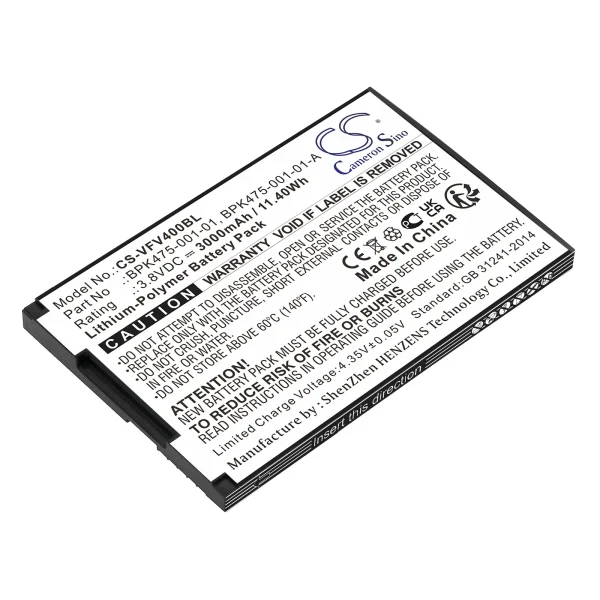 VeriFone M435-003-04-NAA-S, V400M, V400M Plus 4G Replacement Battery 3000mAh / 11.40Wh - Image 4