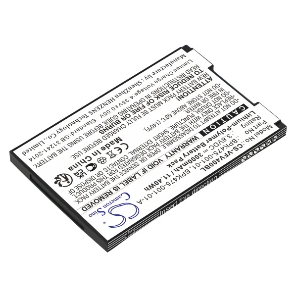 VeriFone M435-003-04-NAA-S, V400M, V400M Plus 4G Replacement Battery 3000mAh / 11.40Wh - Image 5