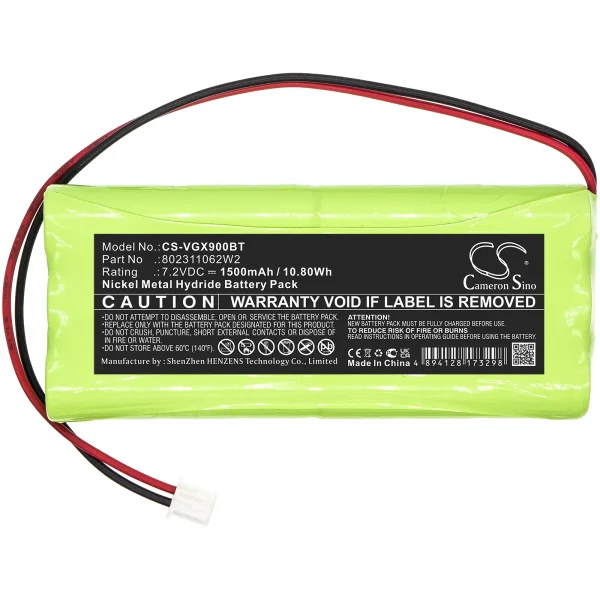 Vesta Composed, GX9ML, VESTA-030 RP-29-F1, Vesta-046, Vesta-047 Series Replacement Battery 1500mAh / 10.80Wh