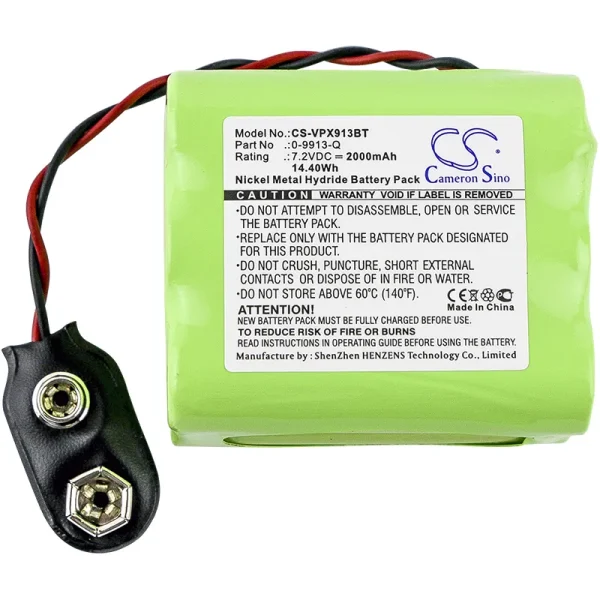 Visonic Powermax Series Replacement Battery 2000mAh / 14.40Wh