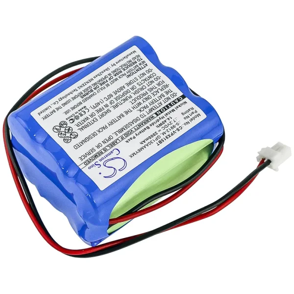 Visonic 0-9912-H, 0-9912-W, PowerMax 0-9912-H Control Pane, PowerMax 0-9913-W Control Pane, Powermax Plus, Powermax+, PowerMax+ Alarm Control Panel Series Replacement Battery 2000mAh / 14.40Wh - Image 4