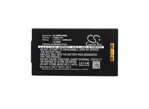 MobiWire MobiPrin 3 Replacement Battery 2600mAh / 12.94Wh