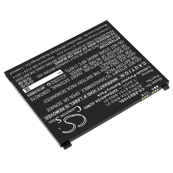 Zebra ET51, ET51 Windows OS, ET51AE-W12E, ET51AT-W12E, ET51CE-G21E-00NA, ET56 Replacement Battery 3200mAh / 24.32Wh - Image 2