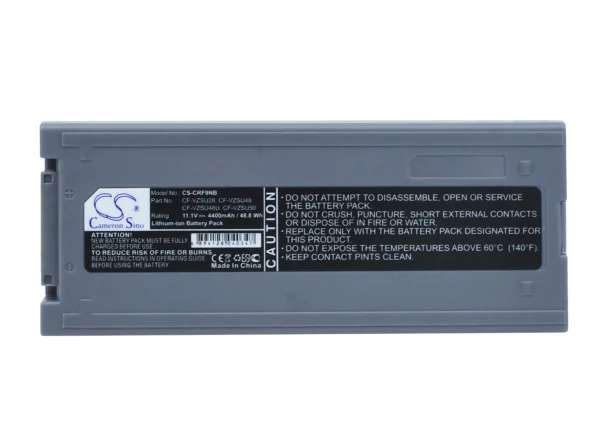 Panasonic CF-19 Mk3, CF-19EHG68TE, CF-19FHGAXT2, CF-19KDR78CE Series Replacement Battery 4400mAh / 48.84Wh