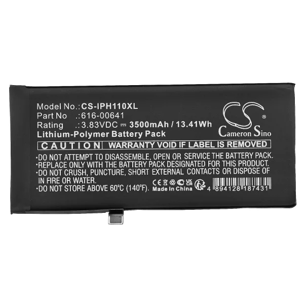 Apple A2111, A2221, iPhone 11 Series Replacement Battery 3500mAh / 13.41Wh