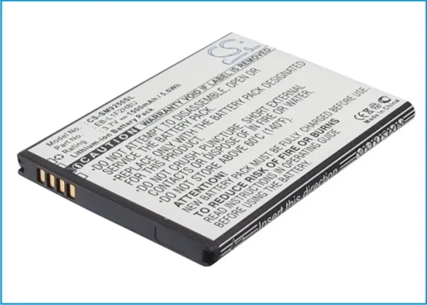 Samsung Galaxy Nexus, Galaxy Nexus 4G LTE, GT-i9250, GT-I9250W, Nexus Prime Series Replacement Battery 1500mAh - Image 2