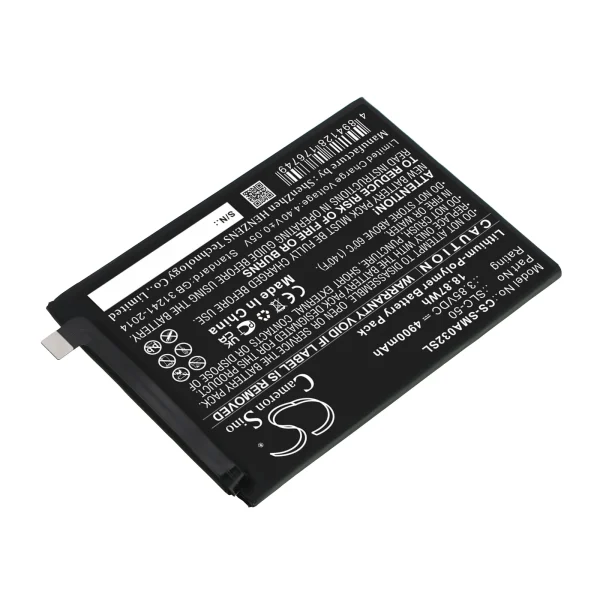 Samsung Galaxy A03 Core, SM-A032F, SM-A032F/DS, SM-A032M, SM-A032U Series Replacement Battery 4900mAh / 18.87Wh - Image 4