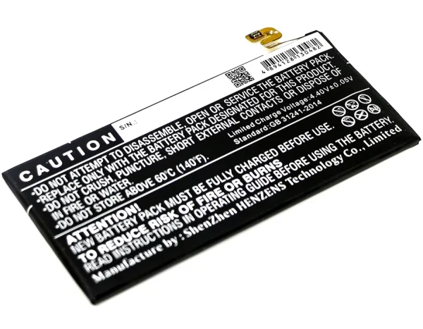 Samsung Galaxy A8 2016, Galaxy A8 2016 Duos TD-LTE, SM-A810, SM-A810F/DS, SM-A810S Series Replacement Battery 3300mAh / 12.71Wh - Image 5