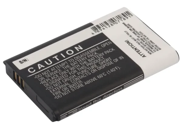 Samsung Rugby II, Rugby II A847, Rugby III, SGH-A847, SGH-A997 Series Replacement Battery 1300mAh/4.81Wh - Image 5