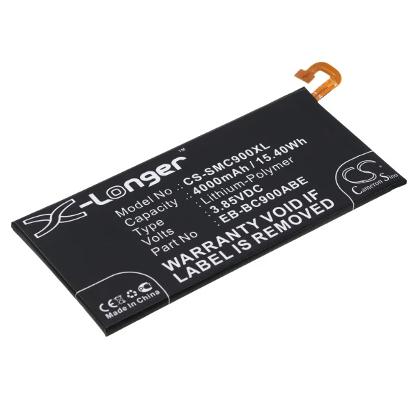 Samsung Galaxy C9 Pro, Galaxy C9 Pro Duos, Galaxy C9 Pro Duos TD-LTE, SM-C9000, SM-C9008 Series Replacement Battery 4000mAh / 15.40Wh - Image 4