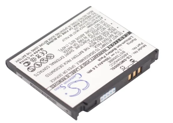 Samsung GH-E788, SGH-D900, SGH-D900B, SGH-D900i, SGH-D908 Series Replacement Battery 700mAh / 2.6Wh - Image 3