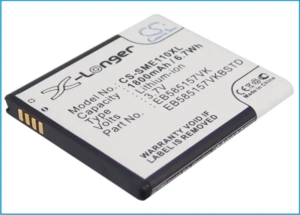 Samsung Celox, Galaxy S II HD LTE, Galaxy S II LTE, GT-i9210, SHV-E110S Series Replacement Battery 1800mAh/6.7Wh - Image 5