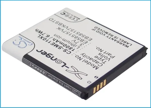 Samsung Celox, Galaxy S II HD LTE, Galaxy S II LTE, GT-i9210, SHV-E110S Series Replacement Battery 1800mAh/6.7Wh - Image 2