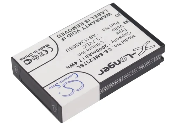 Samsung E2370 Solid, GT-E2370, Xcover E2370 Series Replacement Battery 2000mAh/7.4Wh - Image 5