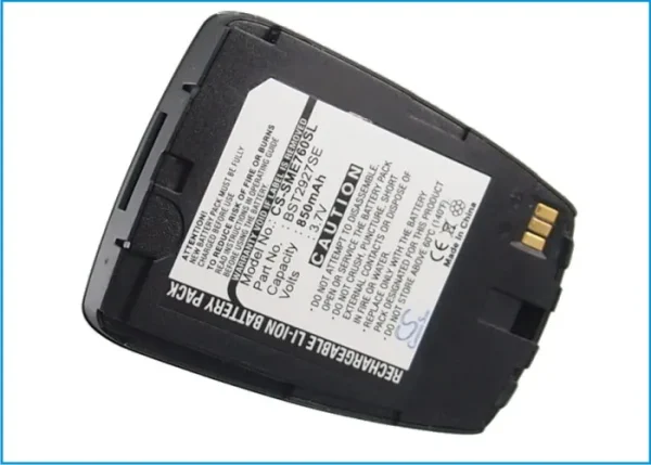 Samsung E758, E760, E768 Series Replacement Battery 600mAh/2.22Wh - Image 3