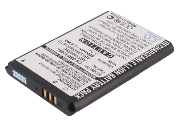 Samsung GT-B2100, GT-B2100 Solid Extreme, GT-E1410, SGH-A401, SGH-A411 Series Replacement Battery 650mAh / 2.41Wh - Image 3