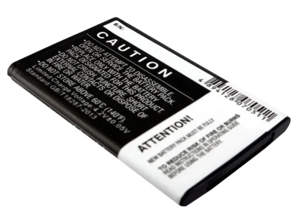 Samsung Blade, Chat 322, Genio Qwerty, GH-J800, Glamour S7070 Series Replacement Battery 950mAh / 3.52Wh - Image 4