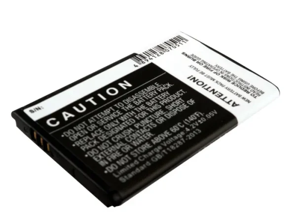 Samsung Blade, Chat 322, Genio Qwerty, GH-J800, Glamour S7070 Series Replacement Battery 950mAh / 3.52Wh - Image 5