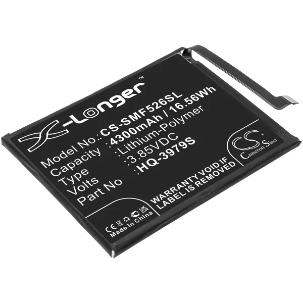 Samsung Galaxy F52, Galaxy F52 5G 2021, SM-E5260 Series Replacement Battery 4300mAh / 16.56Wh - Image 3