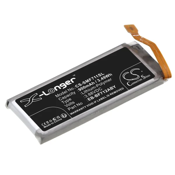 Samsung Galaxy Z Flip 3, M-F711R4, SM-F7110, SM-F711B, SM-F711D Series Replacement Battery 900mAh / 3.49Wh - Image 3